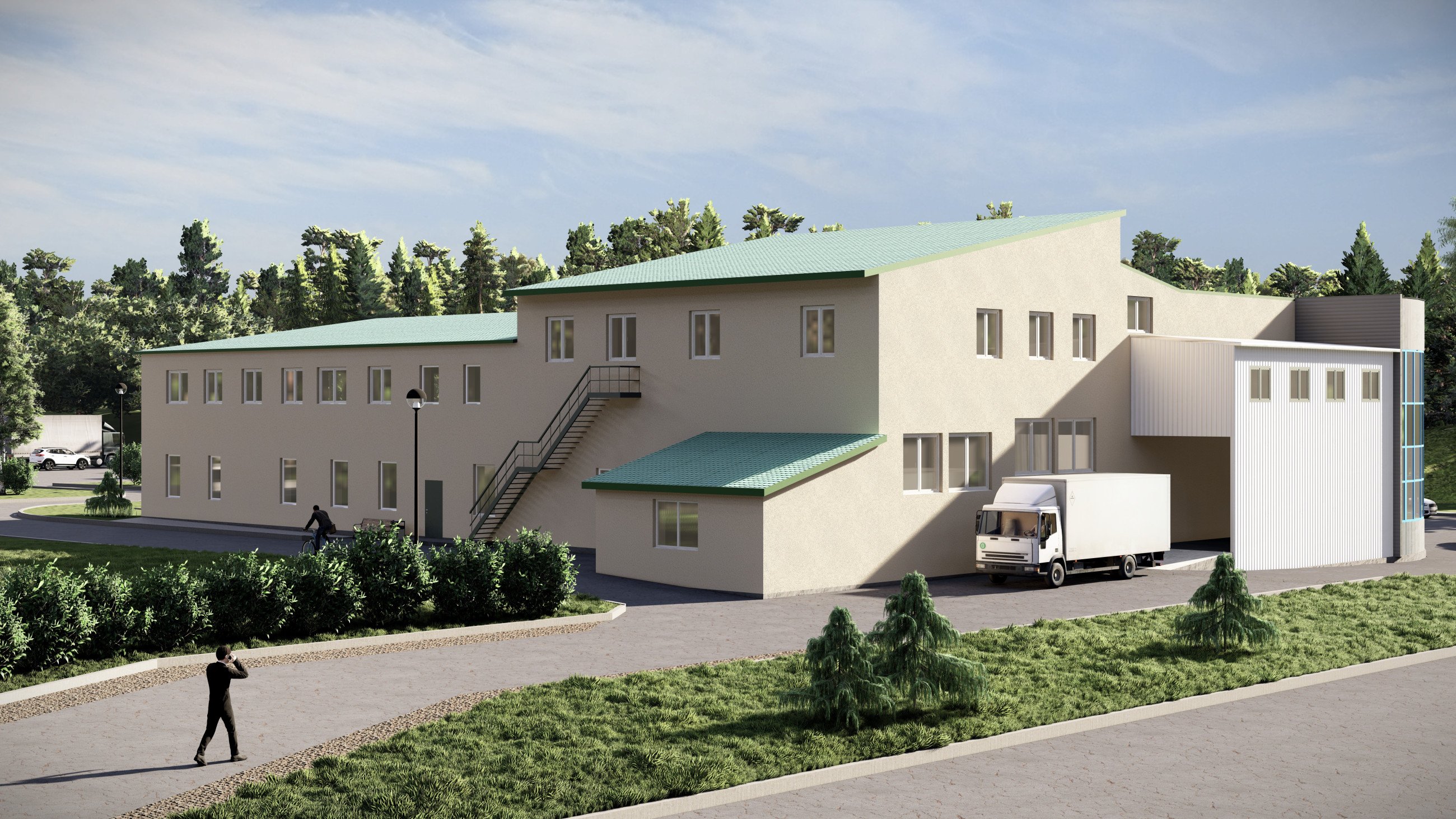 Реконструкция производственного здания для ООО “Слобода Риэлт”