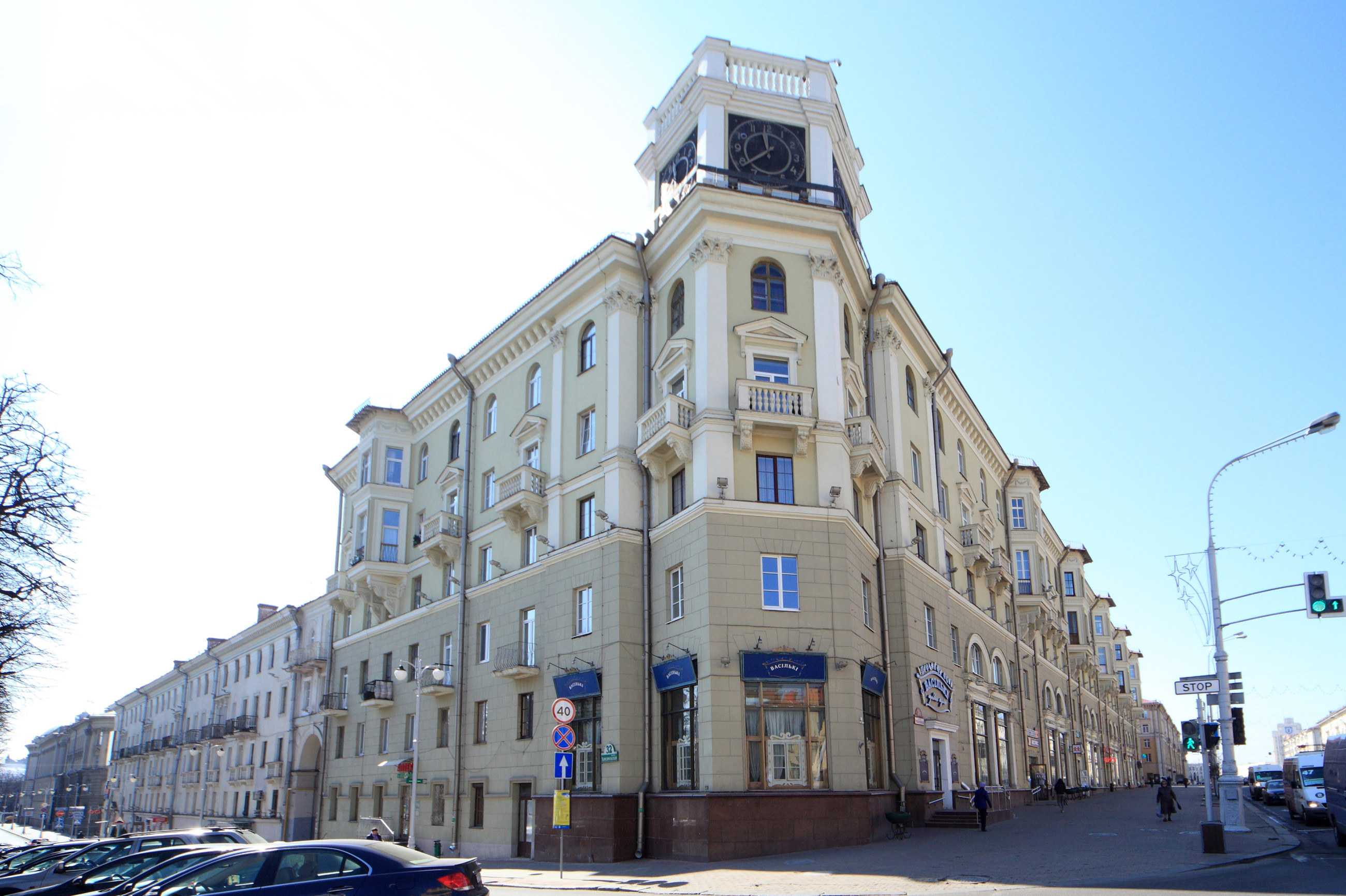 Реконструкция здания, расположенного на пересечении пр. Независимости и ул. Комсомольская в г. Минске
